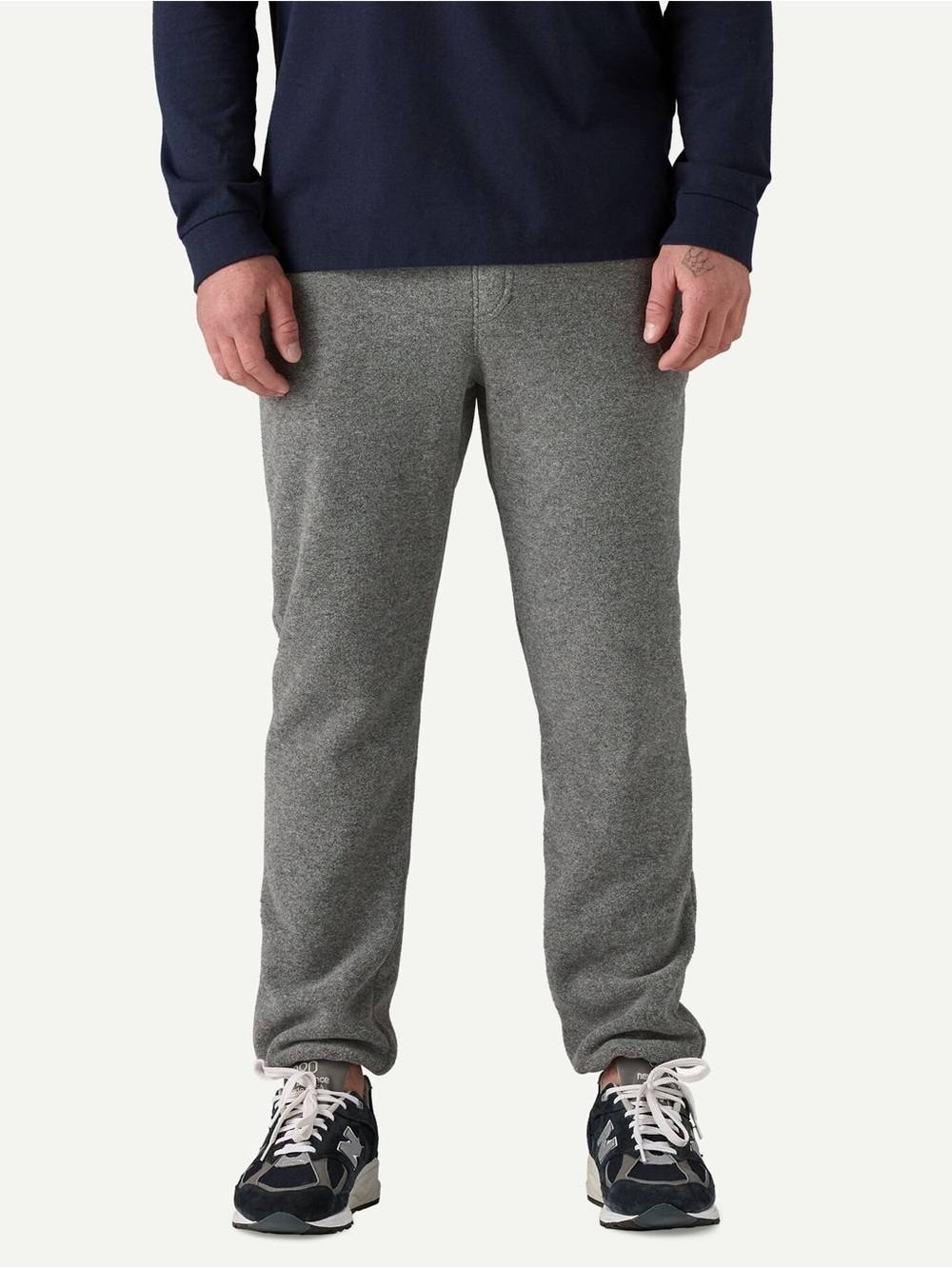 Patagonia Synchilla Fleece Pants Men’s M Gray Recycled Outdoor Hiking